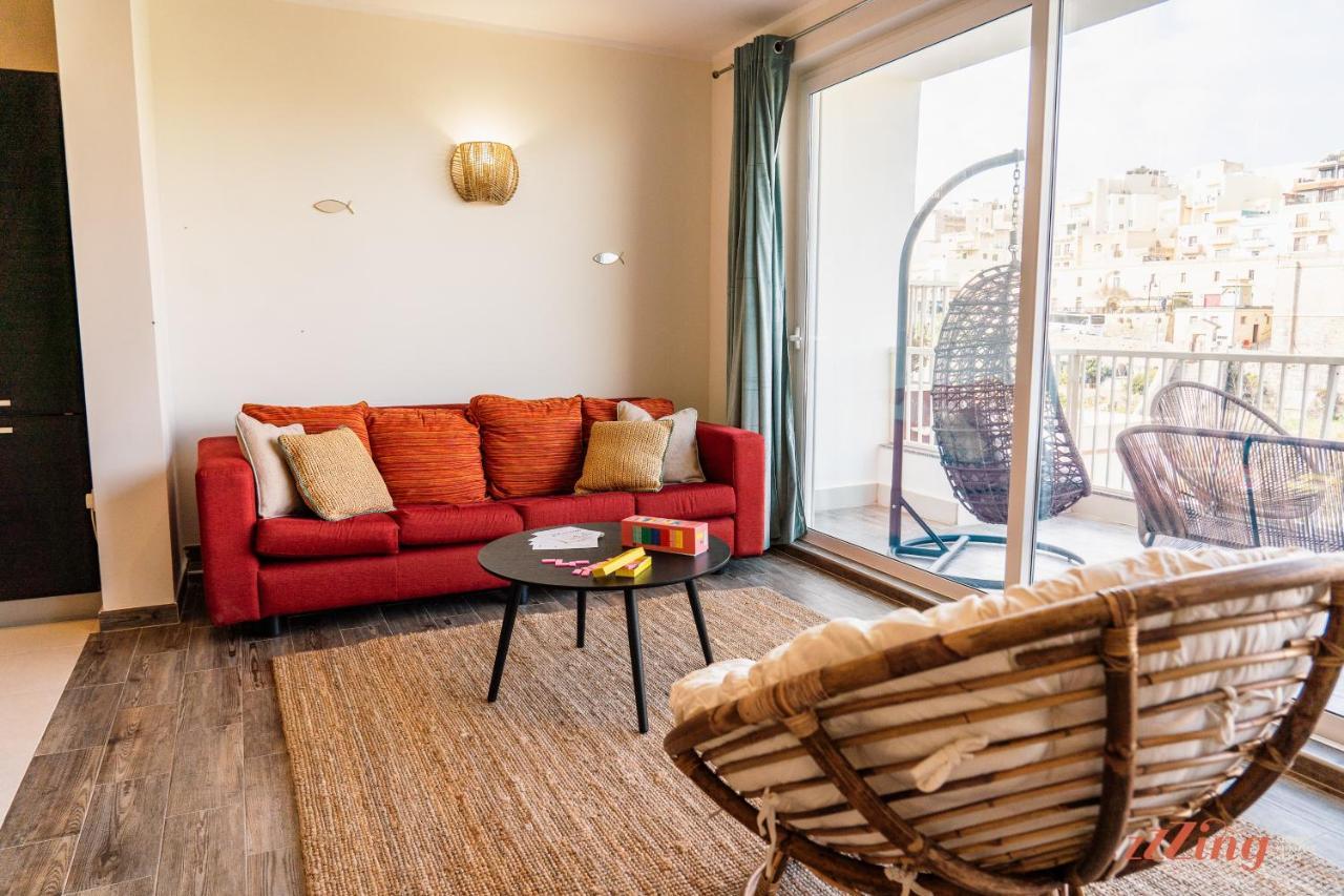 A In With Gorgeous Views Apartment Mellieha